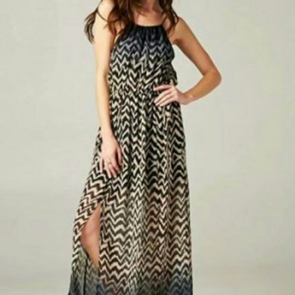 Chevron Ombre Dress