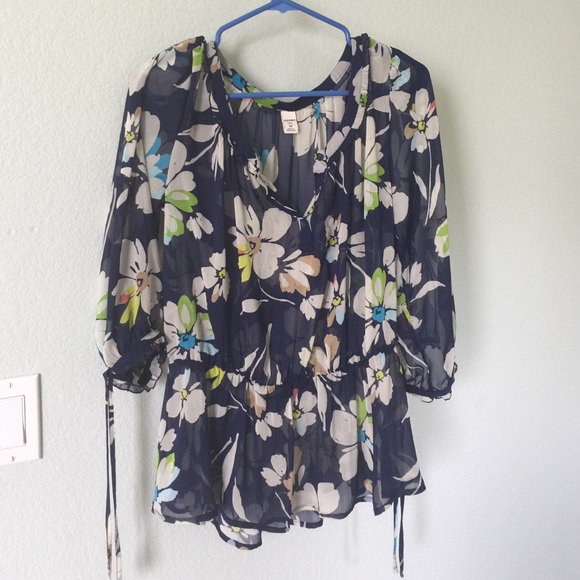 Old Navy flowy, floral top