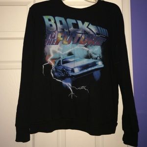 Back to the future crew neck