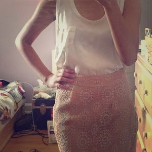 White racer back tank