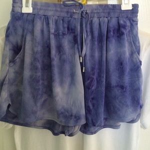 tie dye shorts
