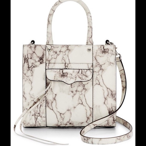 Rebecca Minkoff Handbags - Rebecca Minkoff Mini Mab Marble Handbag
