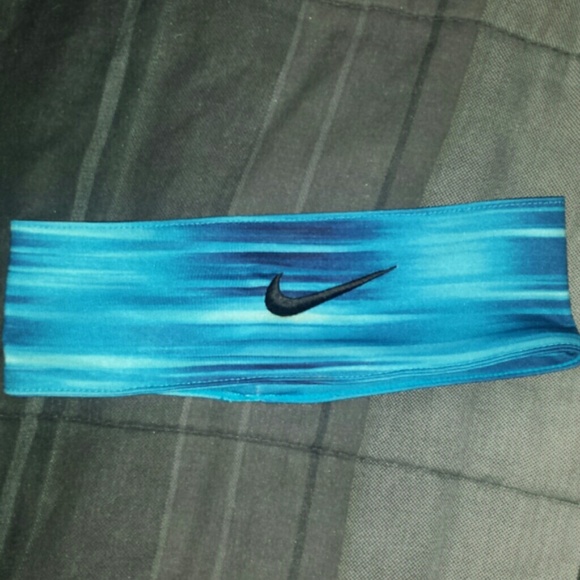 nike blue headband