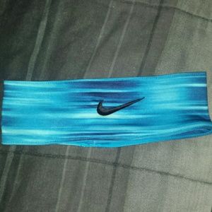 nike blue headband
