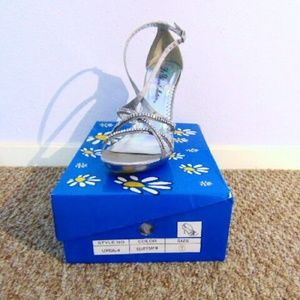 💎Silver Platform Prom/Formal Shoes💎