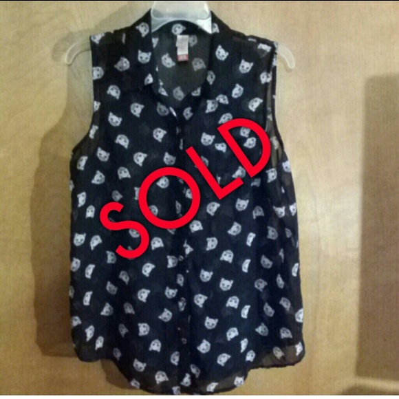 Kute Kitty Top