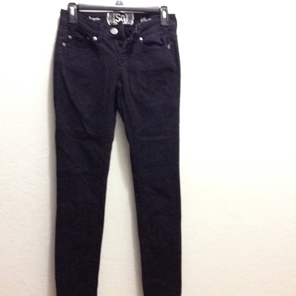 skinny black jeans