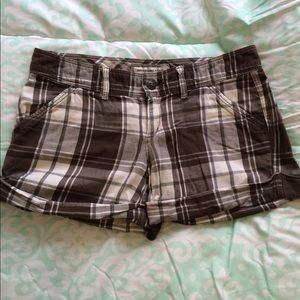 Plaid shorts