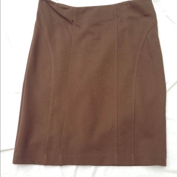 New York & Co. Brown Skirt