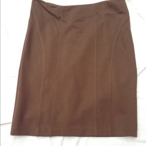New York & Co. Brown Skirt