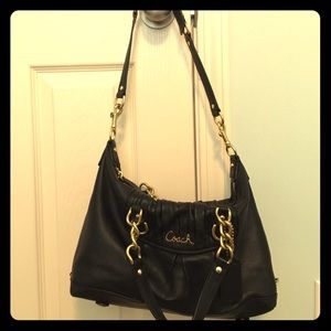 Authentic black COACH purse