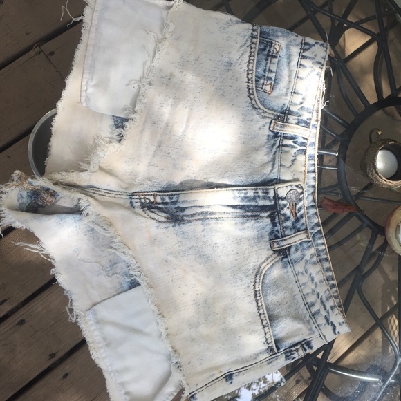 BDG high waisted denim shorts