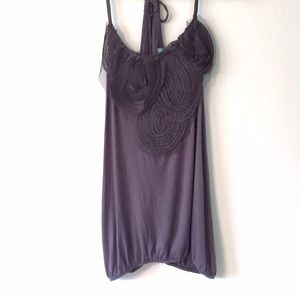 Dimensional Embroidered Tank