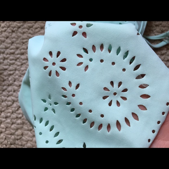 xhilaration bandeau swim top - Picture 4 of 4