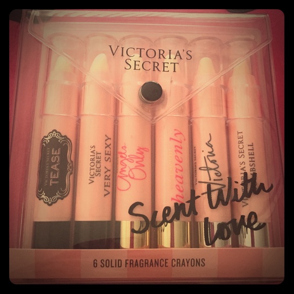Victoria's Secret 6 solid fragrance crayons!
