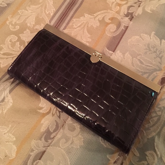 Purple Clutch purse
