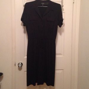 Black dress size 10. Like new worn once.
