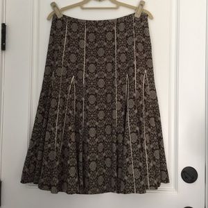 ANN TAYLOR LOFT BROWN SKIRT ⭐️