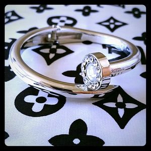 $$ Final price! Silver nail bracelet $$