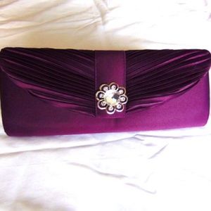 💜Deep Royal Purple Prom/Formal Clutch💜
