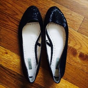 Kimchi blue glitter ballet flats