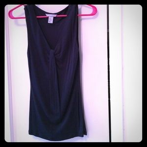 Fitted sleeveless top