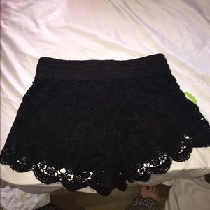 Black shorts
