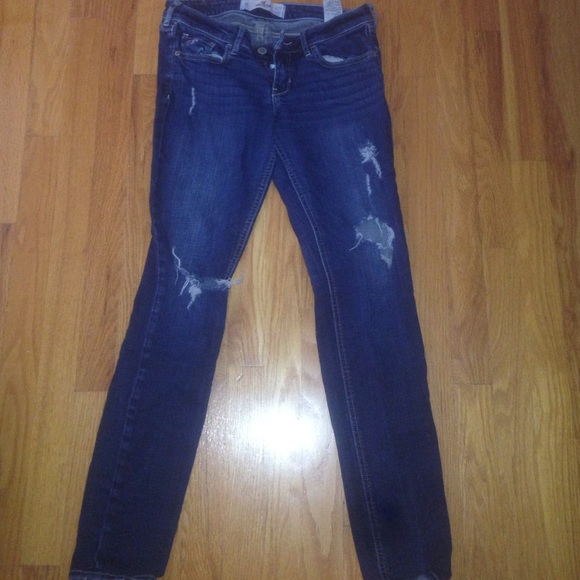 Ripped hollister jeans