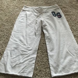 PINK Comfy Capris Small