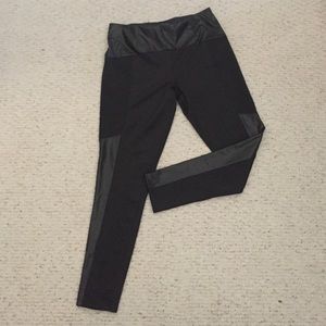 Kardashian Kollection Leggings with Faux leather