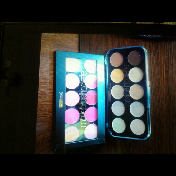 Blush pallete and concealer pallete