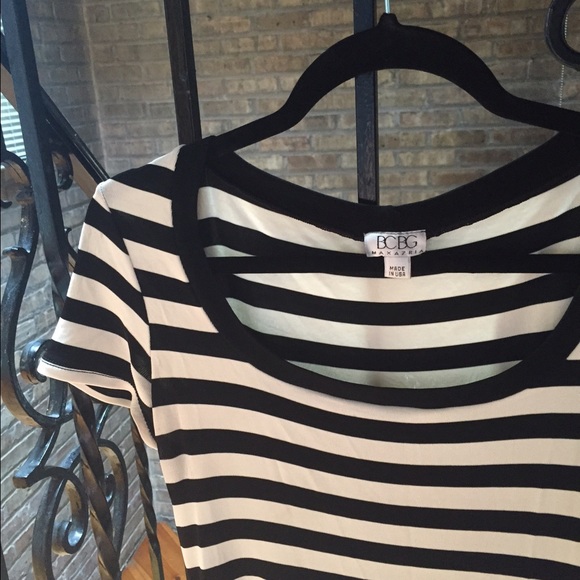 BCBG Maxazria striped top