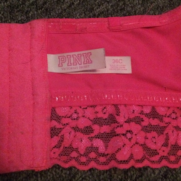 PINK lace bra - Picture 3 of 3