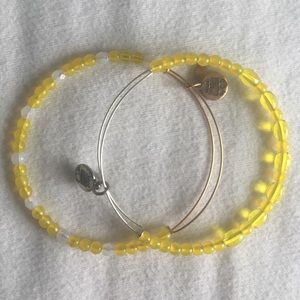 (2) Alex & Ani Beaded Bracelets  - Never Worn!