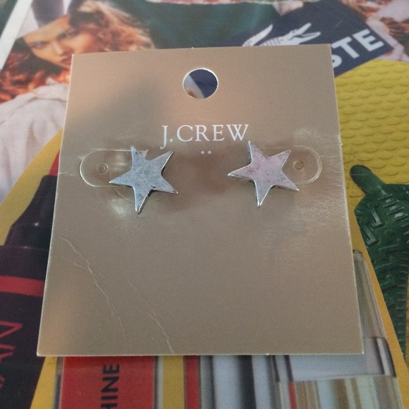 J.CREW star earrings