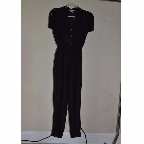 BCBGeneration Military Style Romper