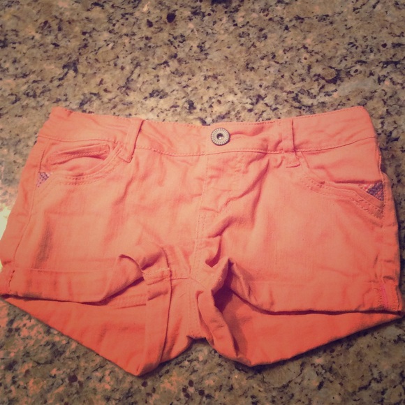 Orange shorts