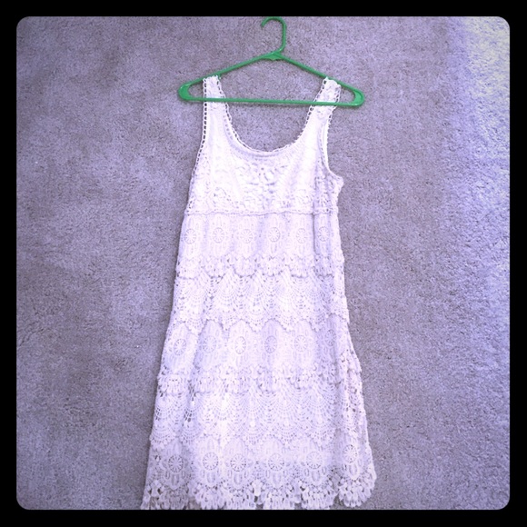 Urban Outfitters crochet offwhite sundress, size M