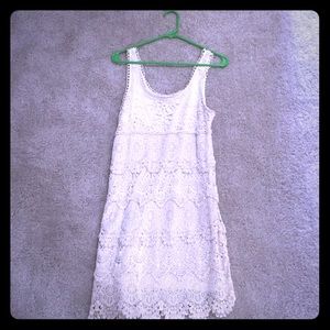 Urban Outfitters crochet offwhite sundress, size M