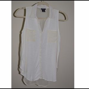 Rue 21 Sheer Back Tank Top