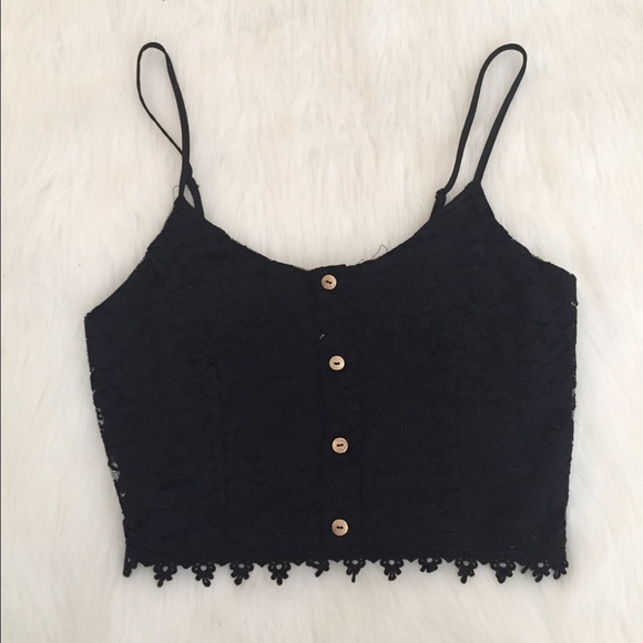 LACE CROP TOP!!