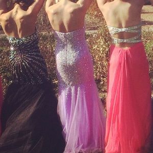 purple prom dress!