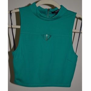 Forever 21 Fitted Crop Top