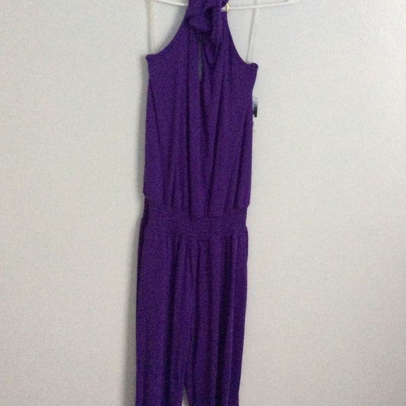 GLO PURPLE JUMPSUIT