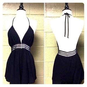 Beautiful backless Romper