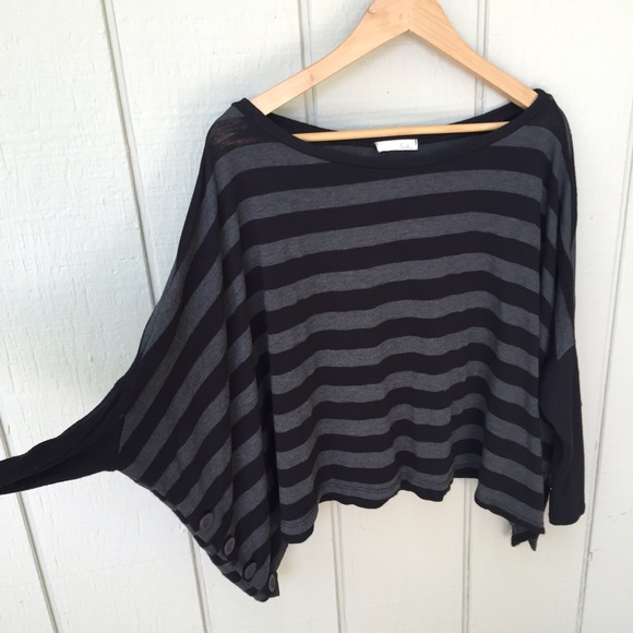 Nordstrom BP  Tops - Flowy Stripped Long Sleeve