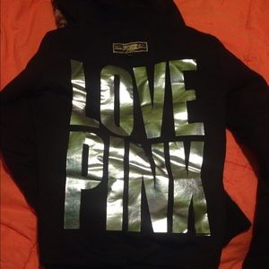 Victorias seceret fur lined hoodie