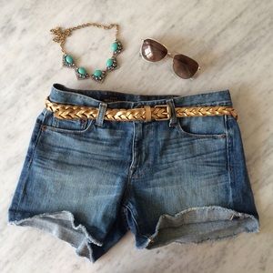 NEW J. Crew jean shorts.