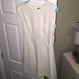 Lovely, white flowing dress!