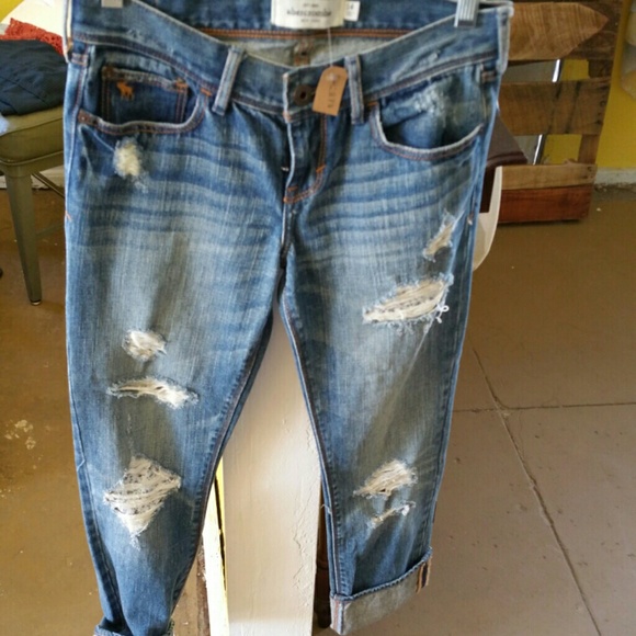 Abercrombie boyfriend jeans